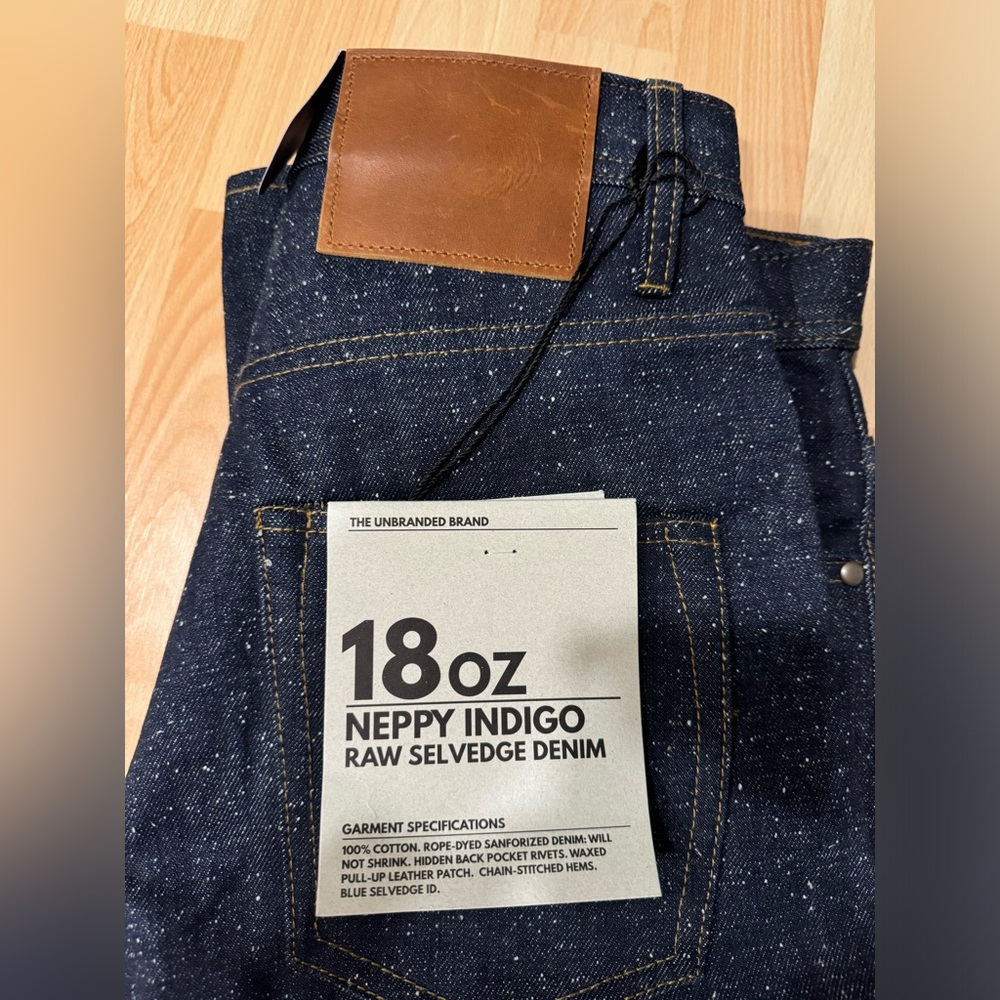 Unbranded Brand Raw Selvedge Denim Jeans